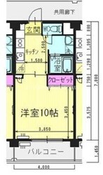 グランベルデ南方EASTの物件間取画像